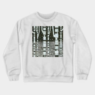 Night Birches Crewneck Sweatshirt